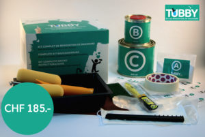 Kit rénovation baignoire peinture